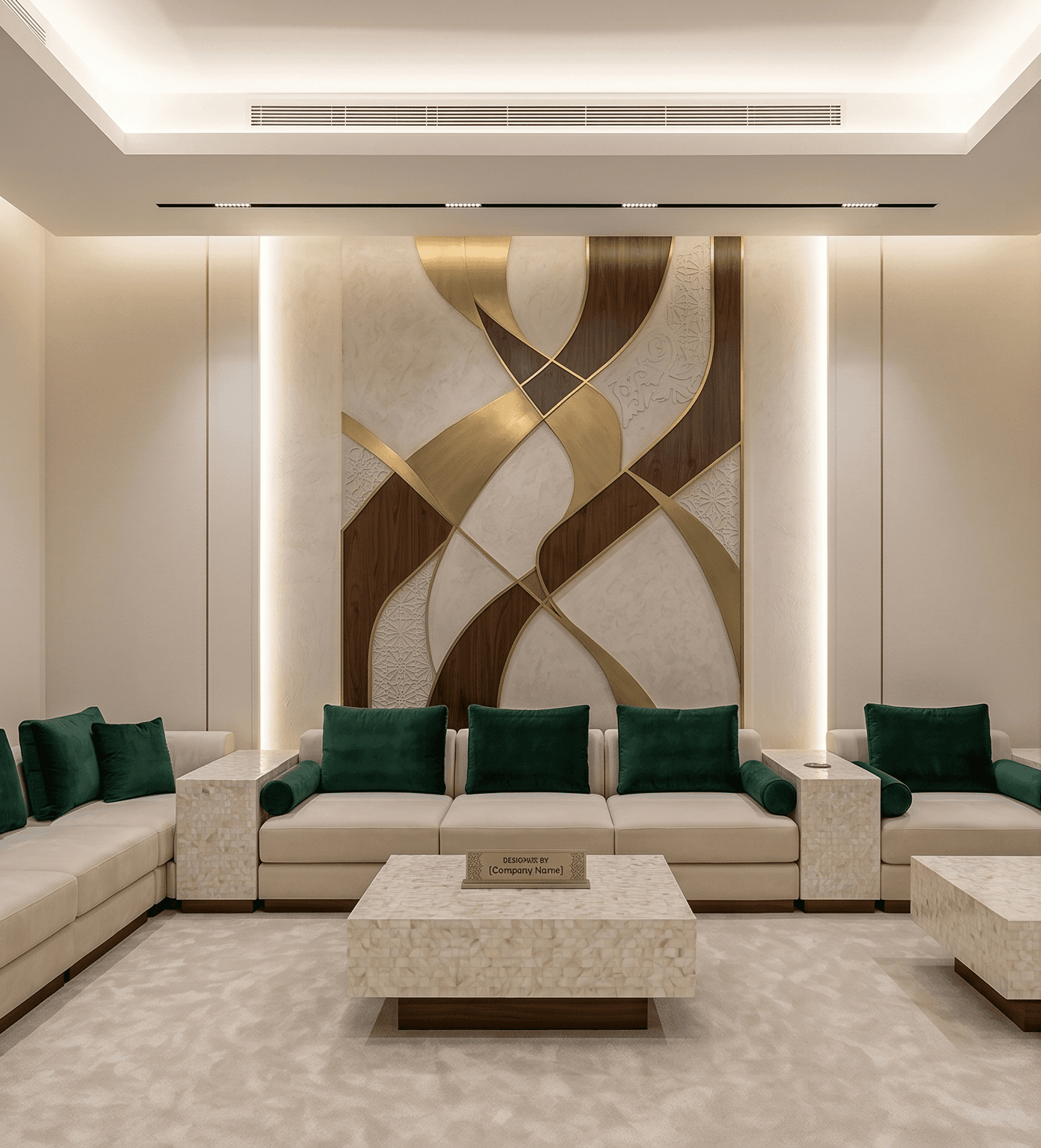 MVM interior design project in Doha