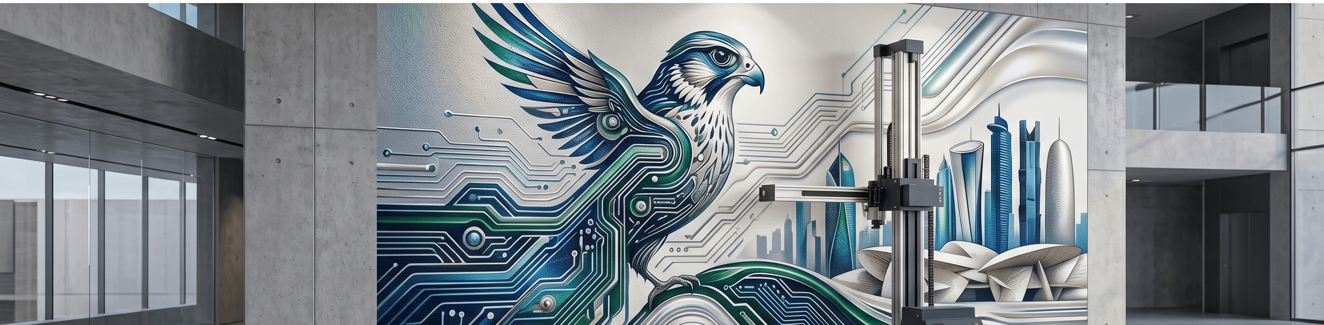 Large Format Wall Mural